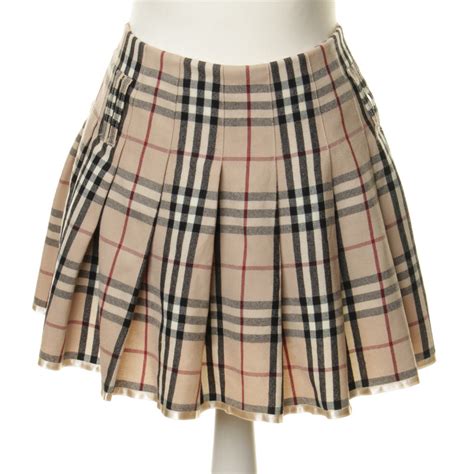 burberry plaid skirt cheap|Burberry pleated girls skirts.